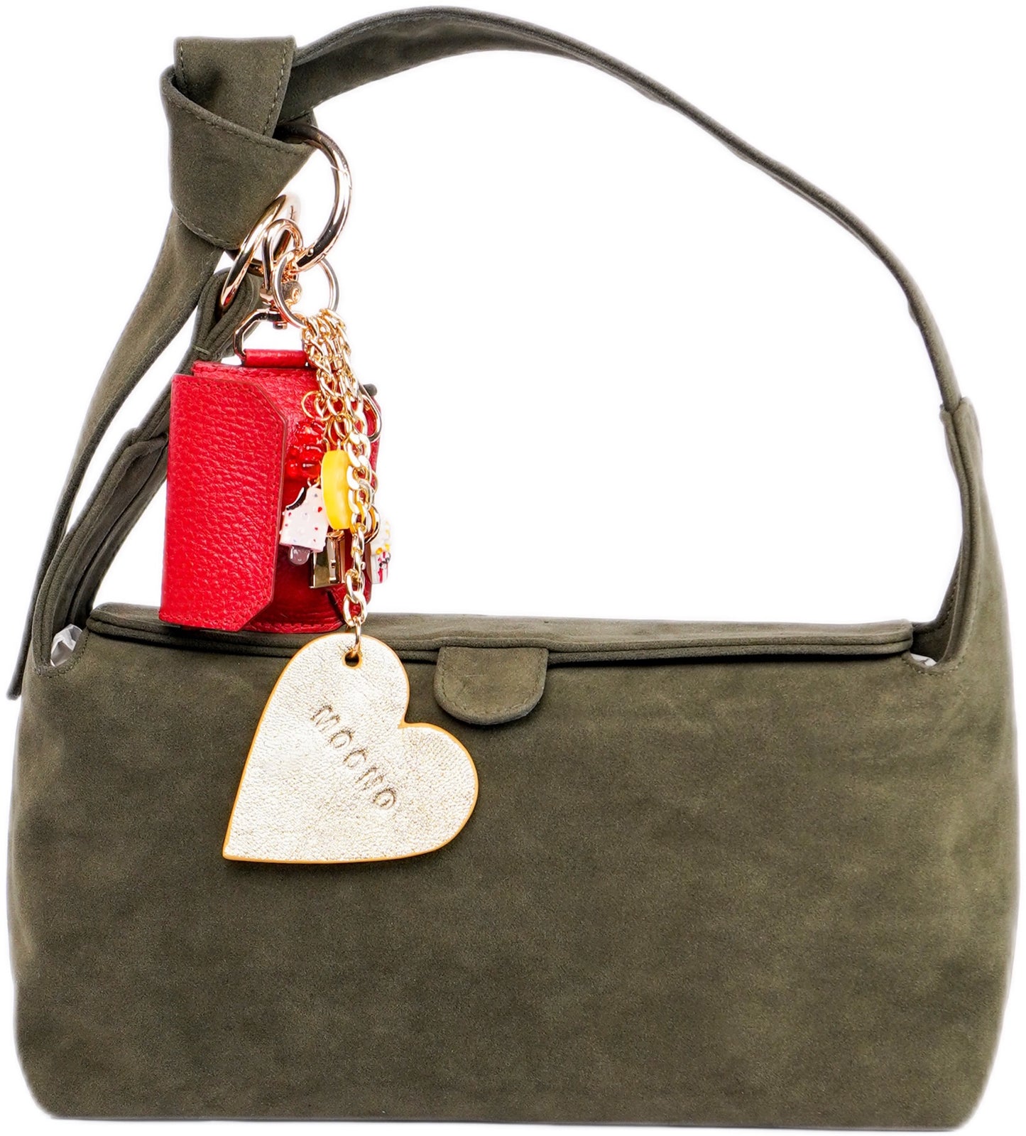 DEMURE Shoulder Bag-Olive