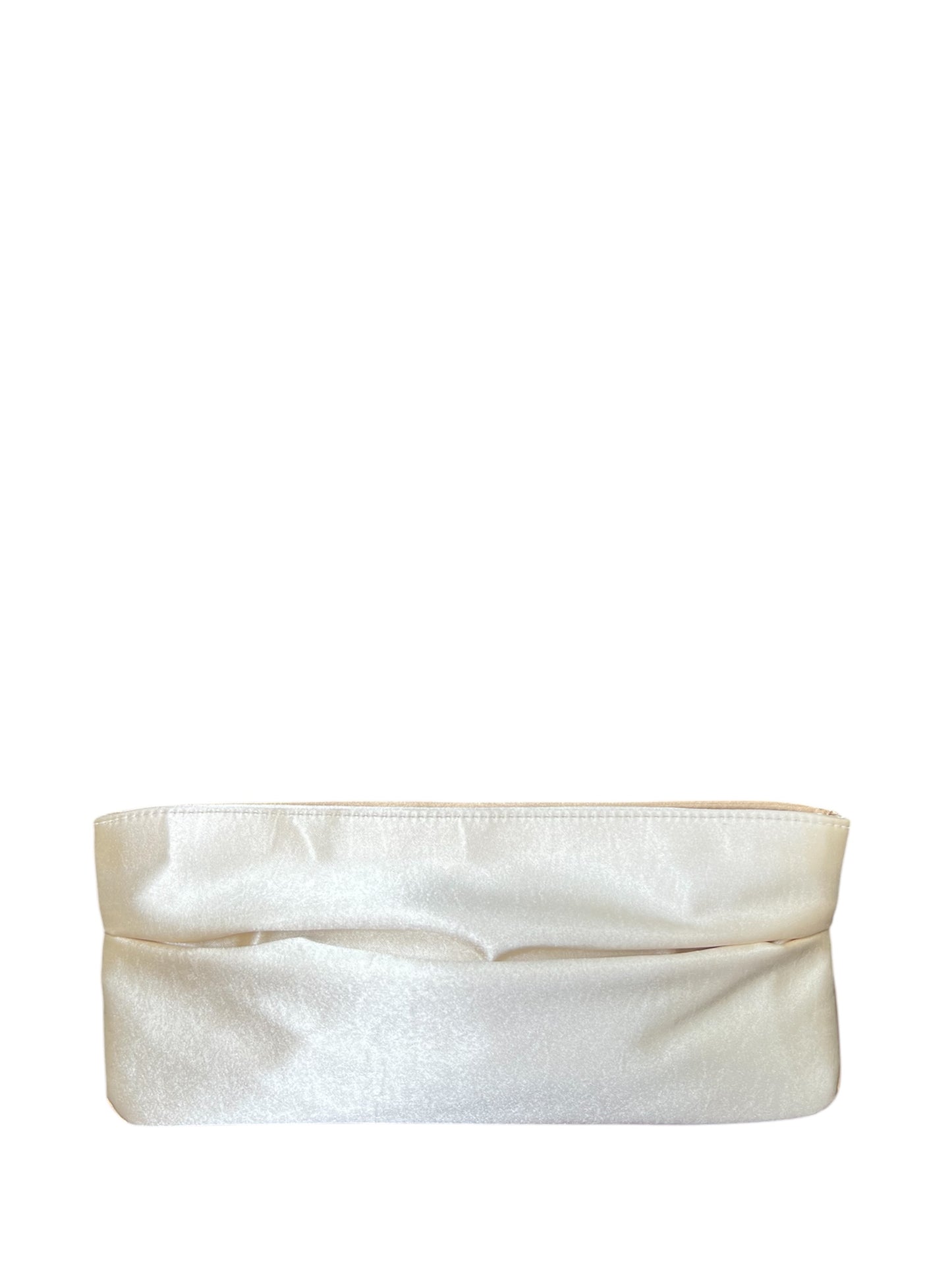 GLEE Clutch-Off White/Gold