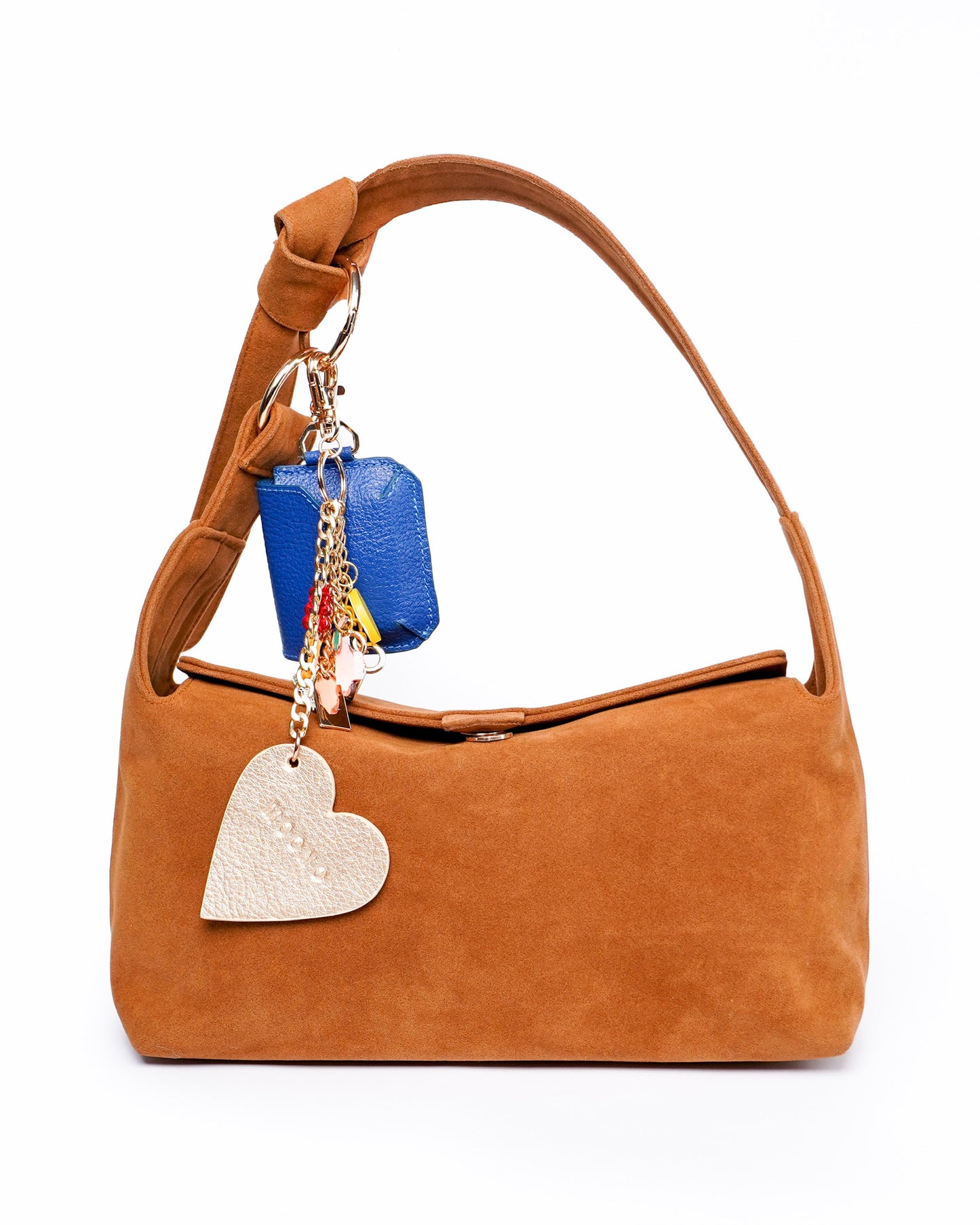 DEMURE Shoulder Bag-Camel