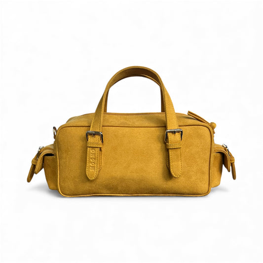 BCKLD Boxy Crossbody Bag-Mustard