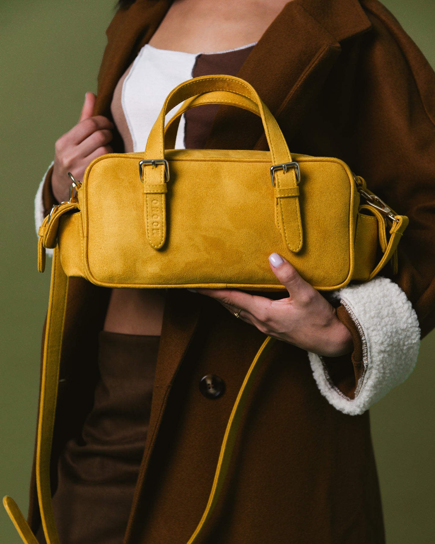 BCKLD Boxy Crossbody Bag-Mustard