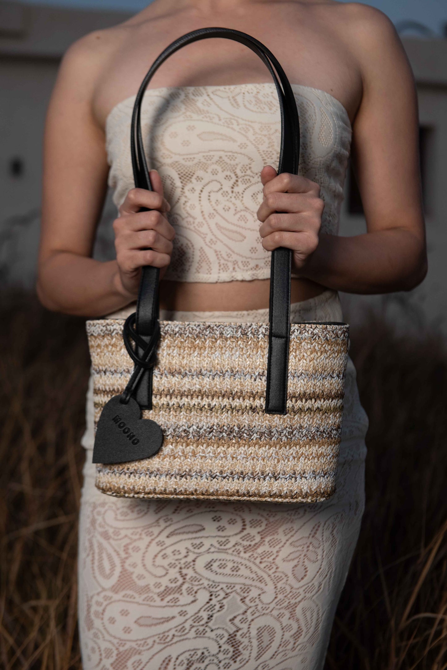 Lilo Mini Tote-Latte Twist