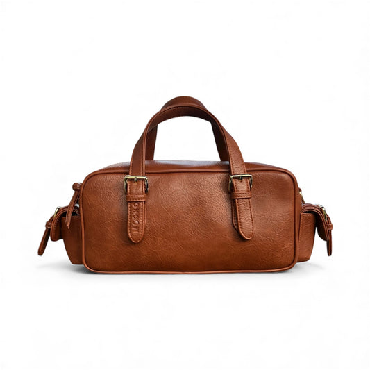 BCKLD Boxy Crossbody Bag-Camel