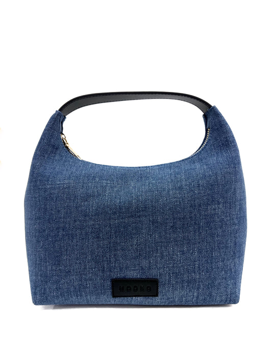 The Halo Bag-Blue Denim