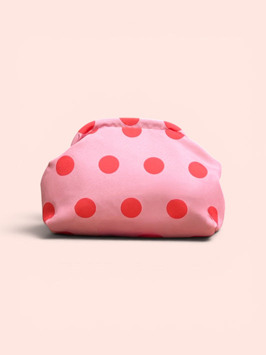 COSMO POP Clutch-Baby Pink/Fuchsia