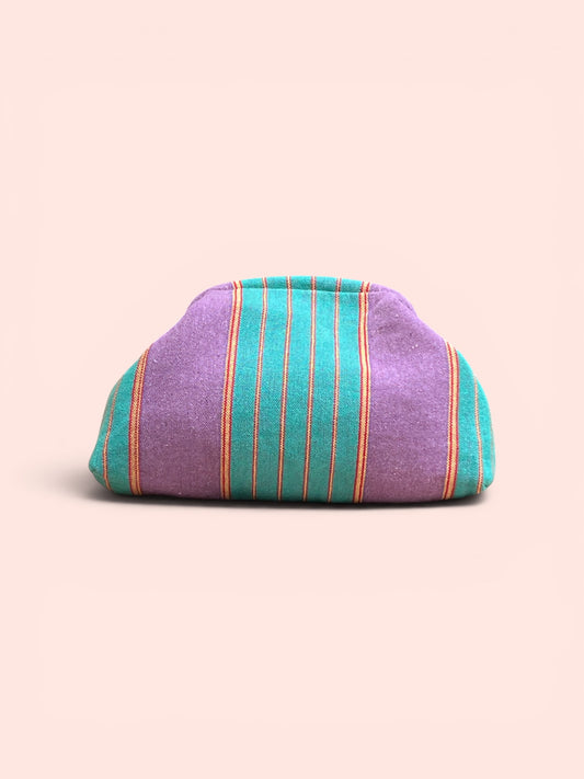 COSMO LINE-Purple/Green/Orange Stripes